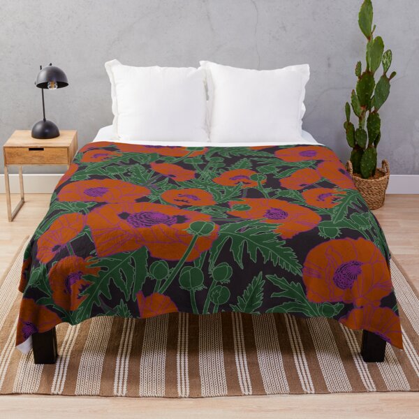 Item preview, Luminescent Oriental Poppies designed and sold by MoonrockCoven.