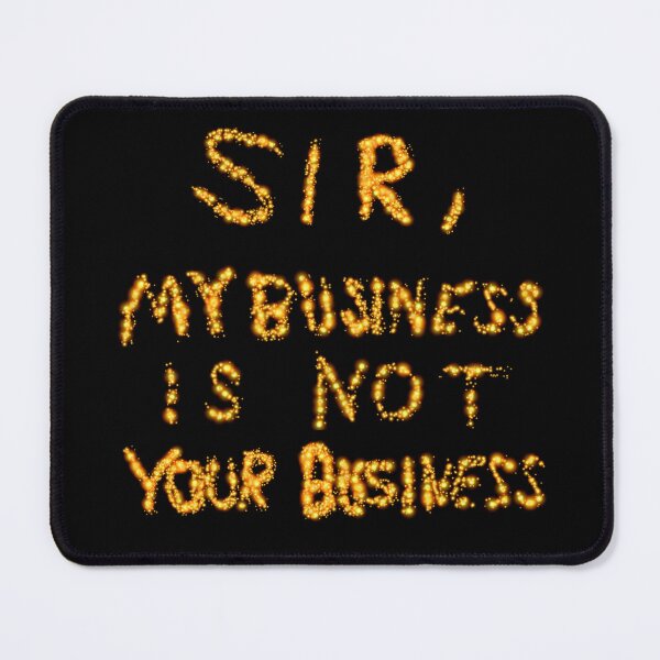 Item preview, Sir (My Business) D1 Production designed and sold by SelfUpgrade.