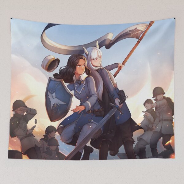 Item preview, Mel and Xyara FoxHole designed and sold by jevonbroulo.