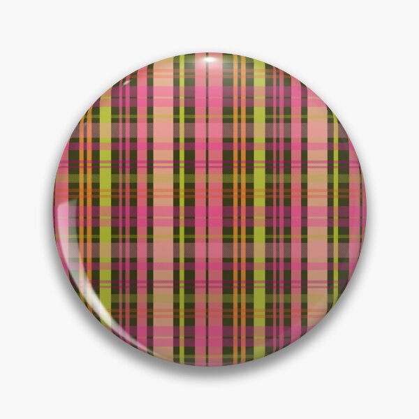 Item preview, Black and Pink Preppy Plaid designed and sold by BayhillStudio.