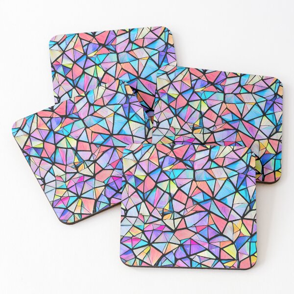 Item preview, Beautiful Kaleidoscopic Stained Glass 1 - Seamless Pattern designed and sold by Chubuter.