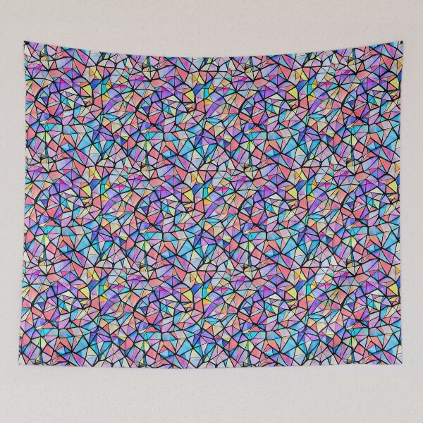 Item preview, Beautiful Kaleidoscopic Stained Glass 1 - Seamless Pattern designed and sold by Chubuter.