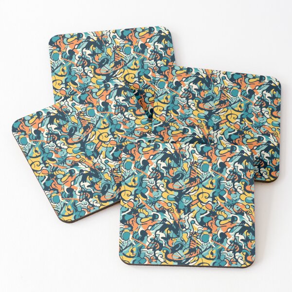 Item preview, Graffiti Pattern #5 designed and sold by MoodMedley.
