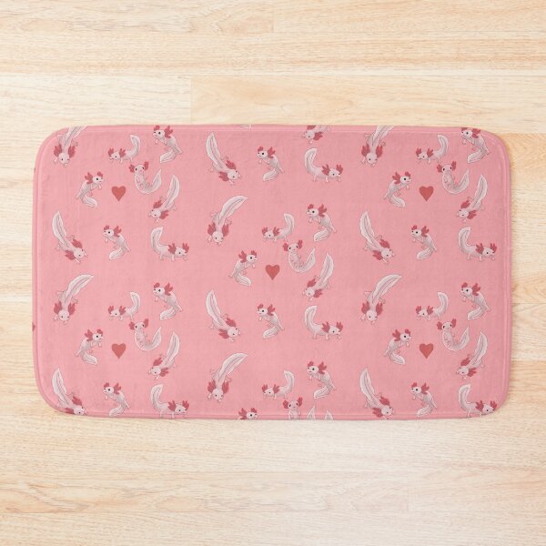 Item preview, Axolotl Pattern Pink designed and sold by Ashley Gagnon.