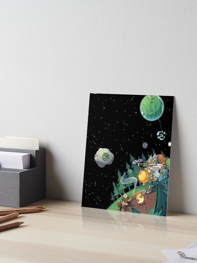 Outer Wilds Game Art Print Planets Poster Design 