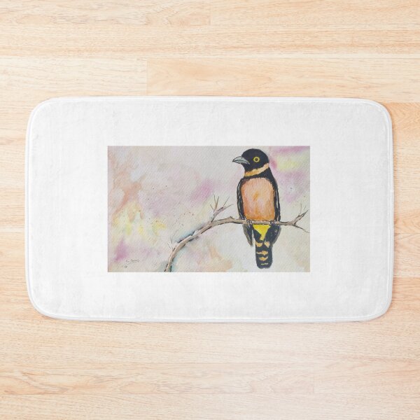 Item preview, Black-and-yellow Broadbill designed and sold by anwar-art.