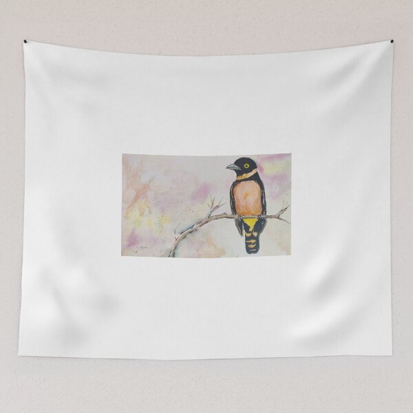 Item preview, Black-and-yellow Broadbill designed and sold by anwar-art.