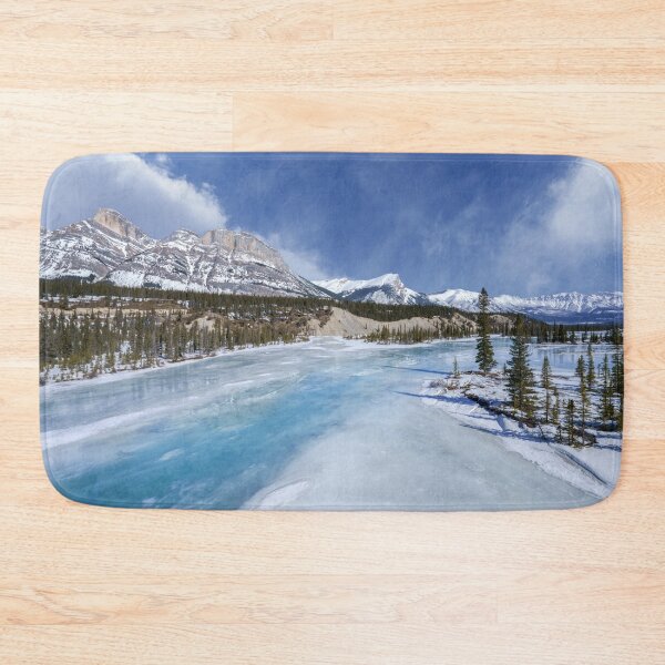 Item preview, Winter Scene At The Saskatchewan River Crossing designed and sold by rawshutterbug.