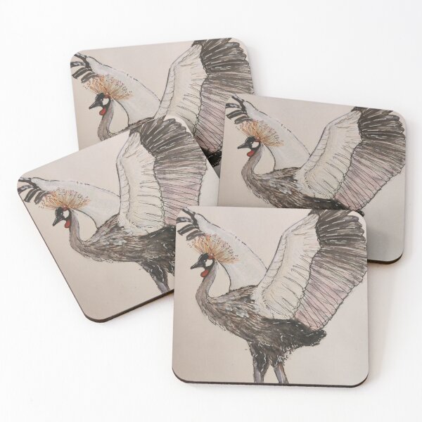 Item preview, Grey Crowned Crane Study  designed and sold by anwar-art.