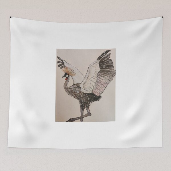 Item preview, Grey Crowned Crane Study  designed and sold by anwar-art.