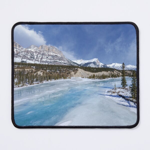 Item preview, Winter Scene At The Saskatchewan River Crossing designed and sold by rawshutterbug.