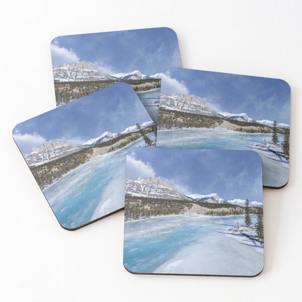 Item preview, Winter Scene At The Saskatchewan River Crossing designed and sold by rawshutterbug.