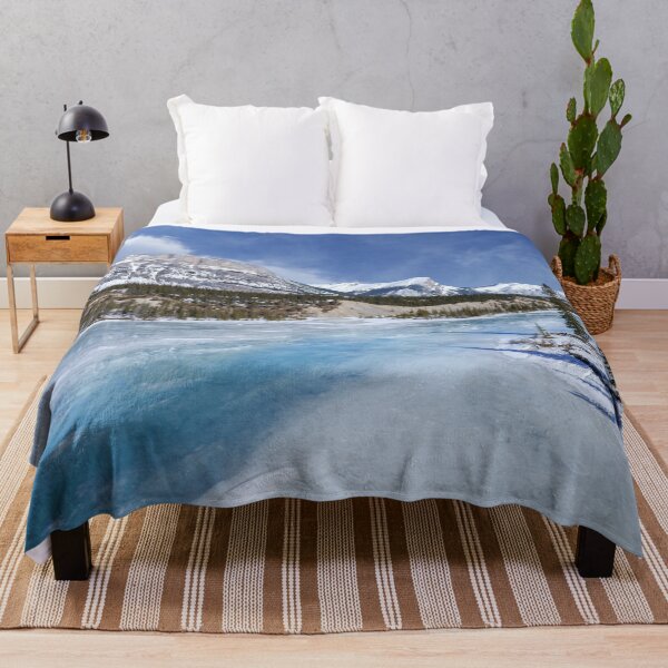Item preview, Winter Scene At The Saskatchewan River Crossing designed and sold by rawshutterbug.