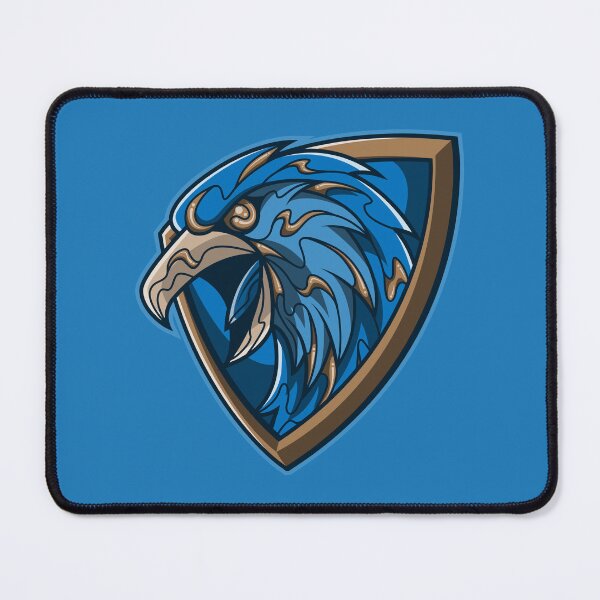 Item preview, blue and bronze smart eagle shield designed and sold by FamiFrikiV.