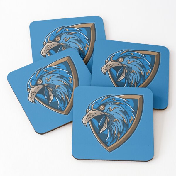 Item preview, blue and bronze smart eagle shield designed and sold by FamiFrikiV.
