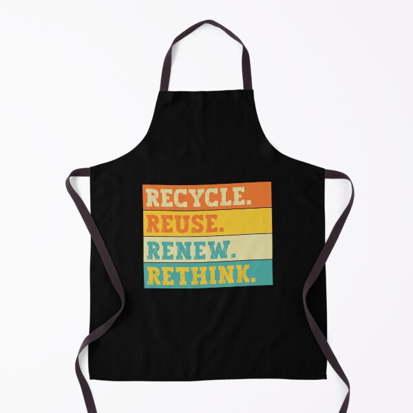 Item preview, Funny Recycle Reuse Renew Rethink Earth Day Cool Earth Friendly Gift Idea designed and sold by Luxoss.