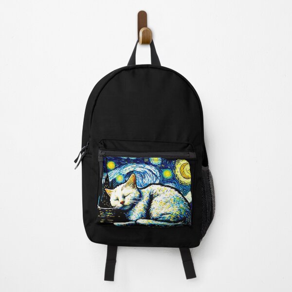 Item preview, Van Gogh Cat Starry Night Van Gogh Cat Lovers designed and sold by Vangoholic.