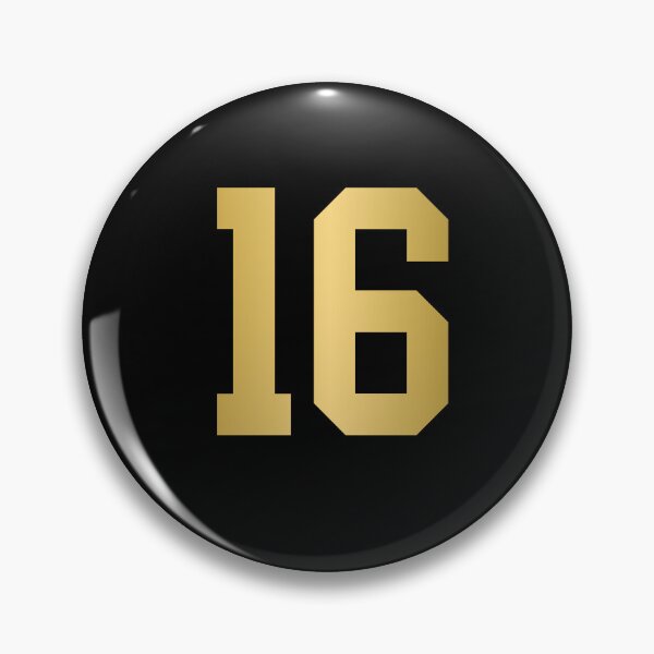 Item preview, Golden Number 16 - Sports Numbers  designed and sold by NECHSTORE.