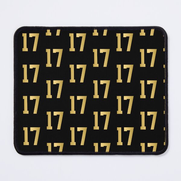 Item preview, Golden Number 17 - Sports Numbers  designed and sold by NECHSTORE.