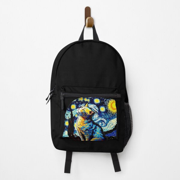 Item preview, Van Gogh Cat Starry Night Van Gogh Cat Lovers designed and sold by Vangoholic.