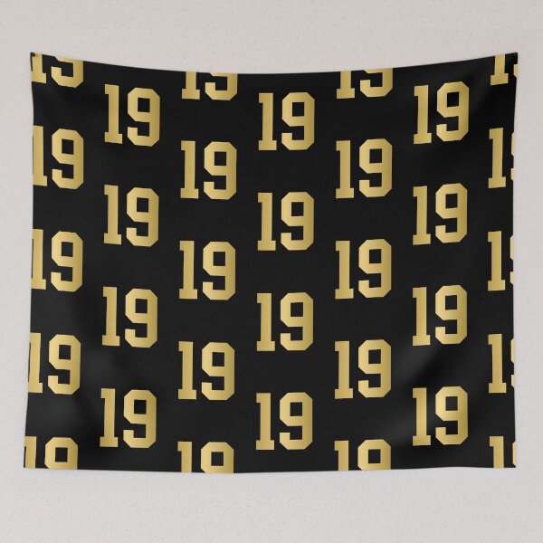 Item preview, Golden Number 19 - Sports Numbers  designed and sold by NECHSTORE.