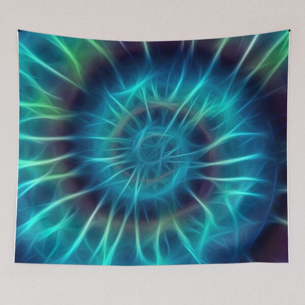 Item preview, Electric Tye Dye Pattern designed and sold by Mark Cannon.