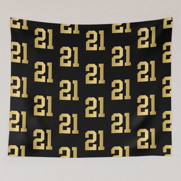 Item preview, Golden Number 21 - Sports Numbers  designed and sold by NECHSTORE.
