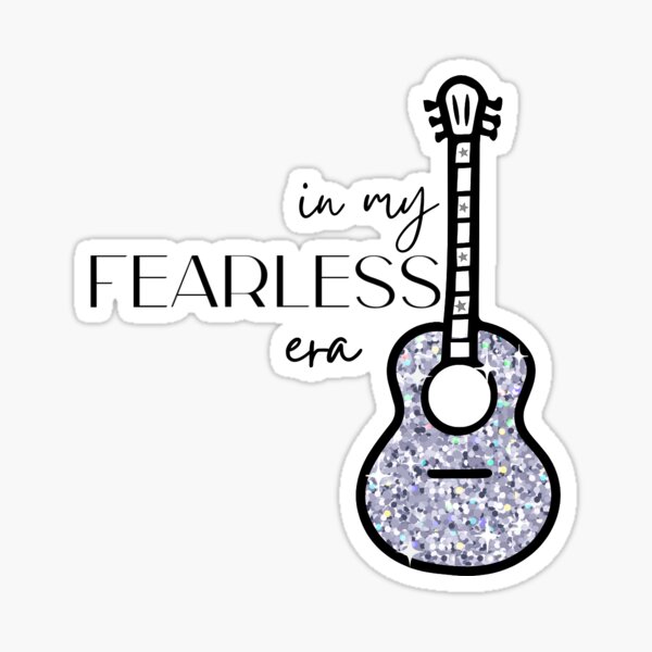 In My Fearless Era Sticker for Sale by J-Creative