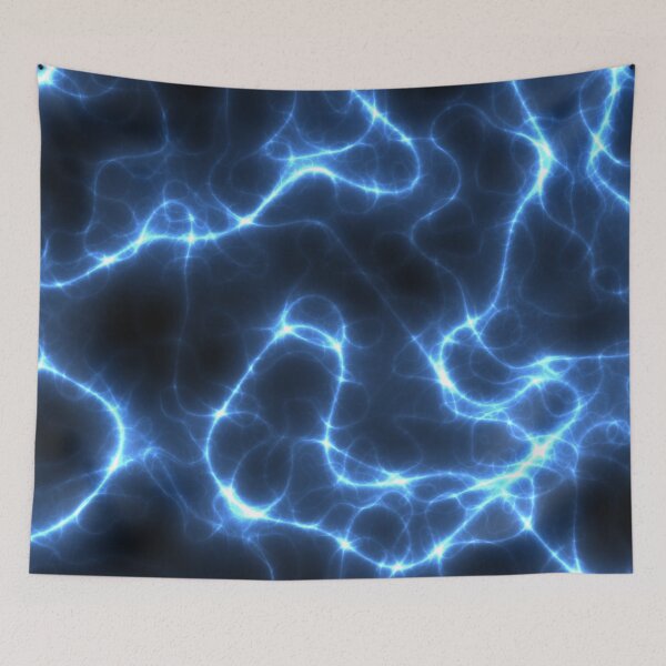 Item preview, Blue Electric Pattern designed and sold by Mark Cannon.