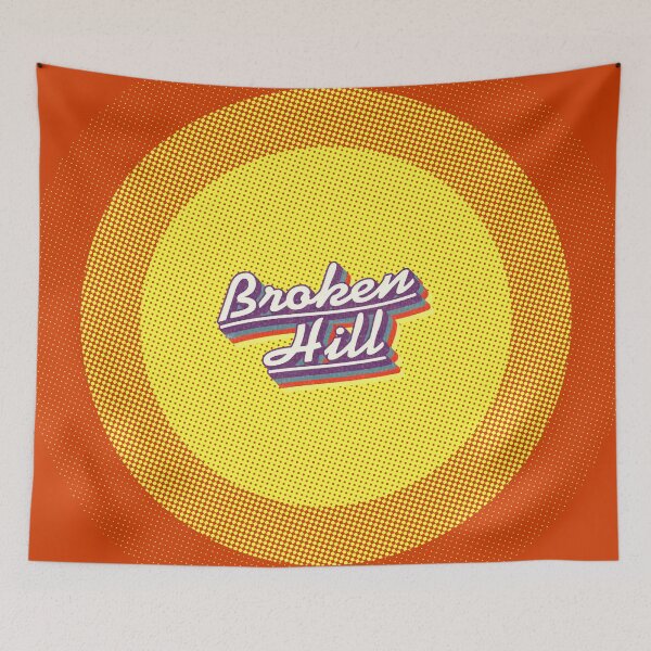 Item preview, Broken Hill, NSW | Retro Rainbow designed and sold by retroready.