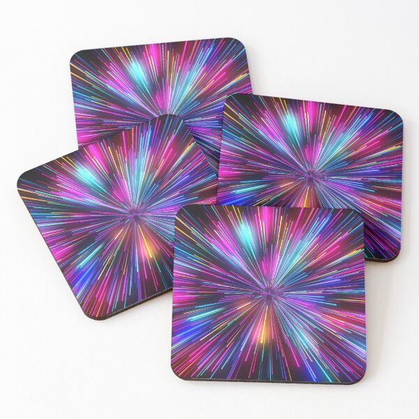Item preview, Neon Color Splash Pattern designed and sold by Mark Cannon.