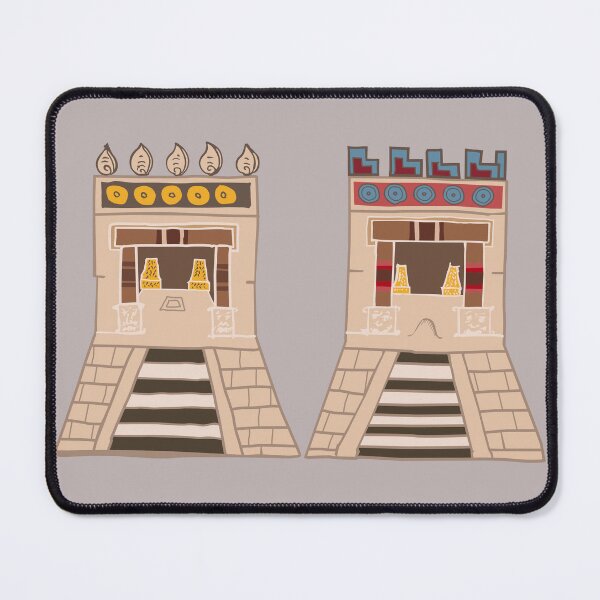 Item preview, Templo Mayor according to Sahagún designed and sold by ocelotlcalli.