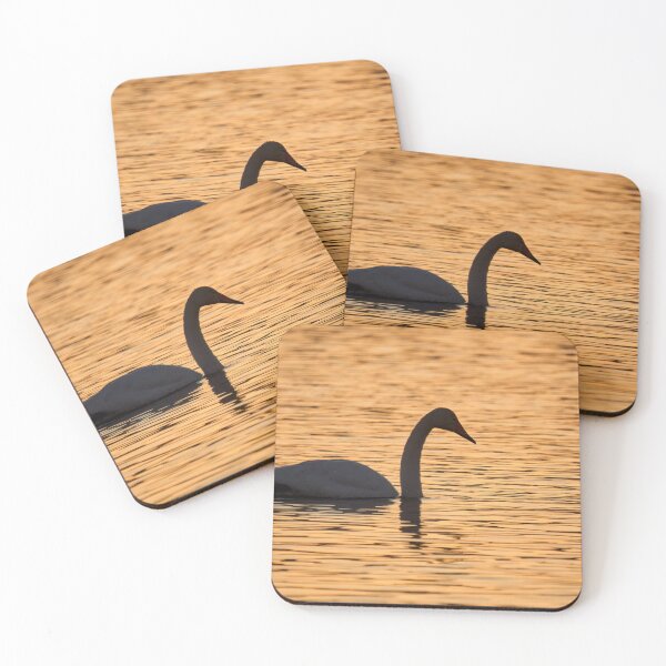 Item preview, Whooper swan sunset designed and sold by Jouko Lehto Photography.