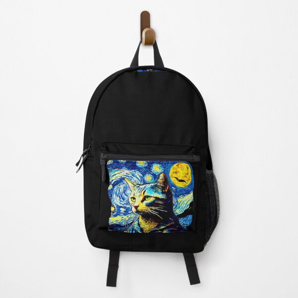 Item preview, Van Gogh Cat Starry Night Van Gogh Cat Lovers designed and sold by Vangoholic.