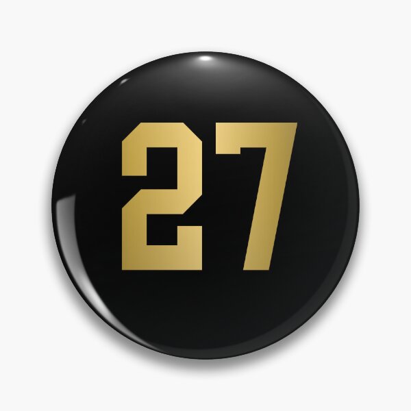 Item preview, Golden Number 27 - Sports Numbers  designed and sold by NECHSTORE.