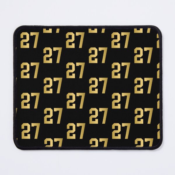 Item preview, Golden Number 27 - Sports Numbers  designed and sold by NECHSTORE.