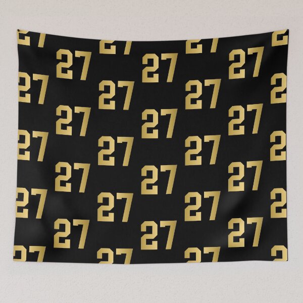 Item preview, Golden Number 27 - Sports Numbers  designed and sold by NECHSTORE.