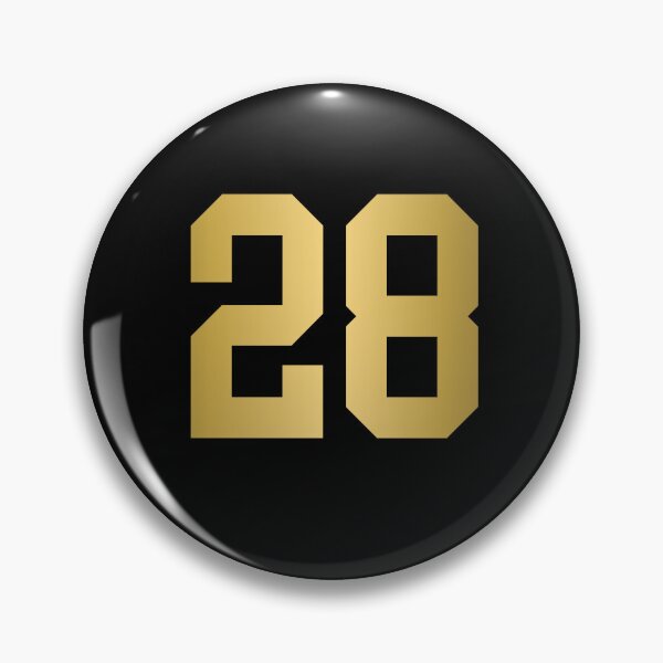 Item preview, Golden Number 28 - Sports Numbers  designed and sold by NECHSTORE.