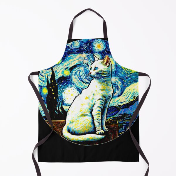 Item preview, Van Gogh Cat Starry Night Van Gogh Cat Lovers designed and sold by Vangoholic.