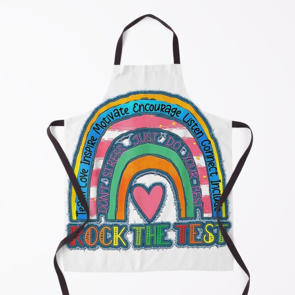 Artikelvorschau, Testtag Rock Der Testlehrer Testtag Rainbow Teacher entworfen und verkauft von gabihat.