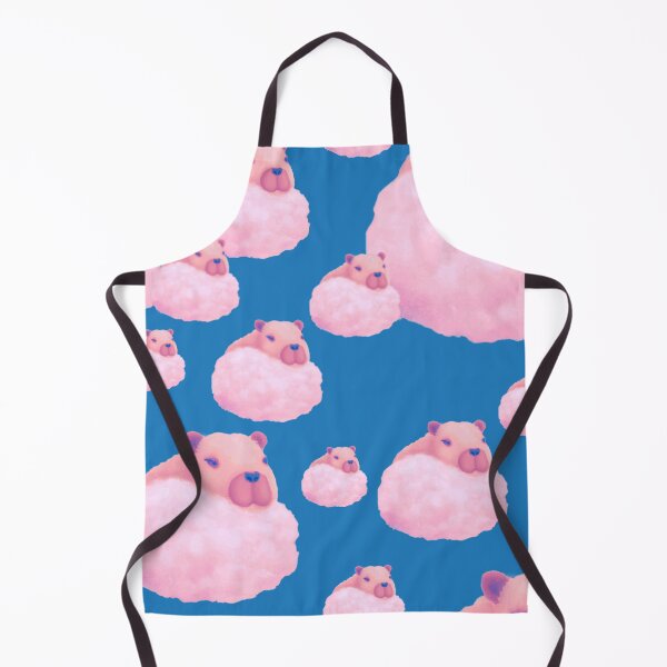 Item preview, Capybaras In The Clouds Pattern designed and sold by SubtleSplit.