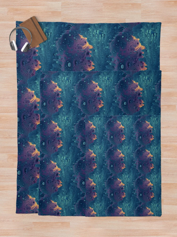Thumbnail 5 of 6, Throw Blanket, Water Rising designed and sold by CreateTime.