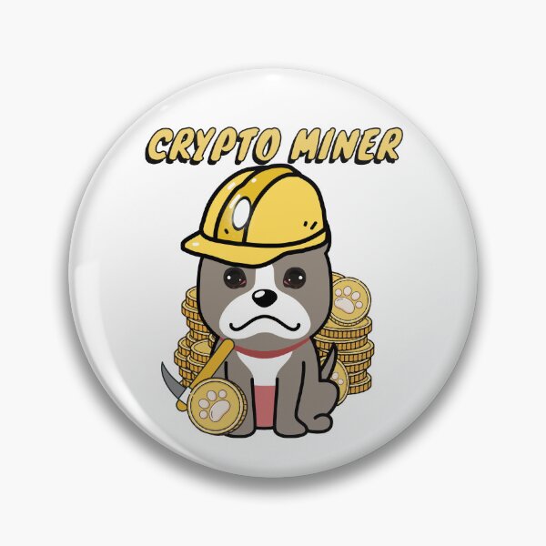 Item preview, Crypto Miner Grey Dog designed and sold by Pet Station.