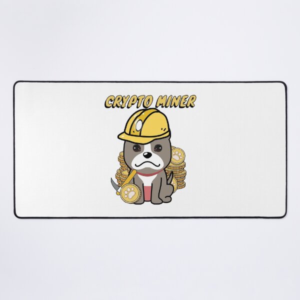 Item preview, Crypto Miner Grey Dog designed and sold by Pet Station.