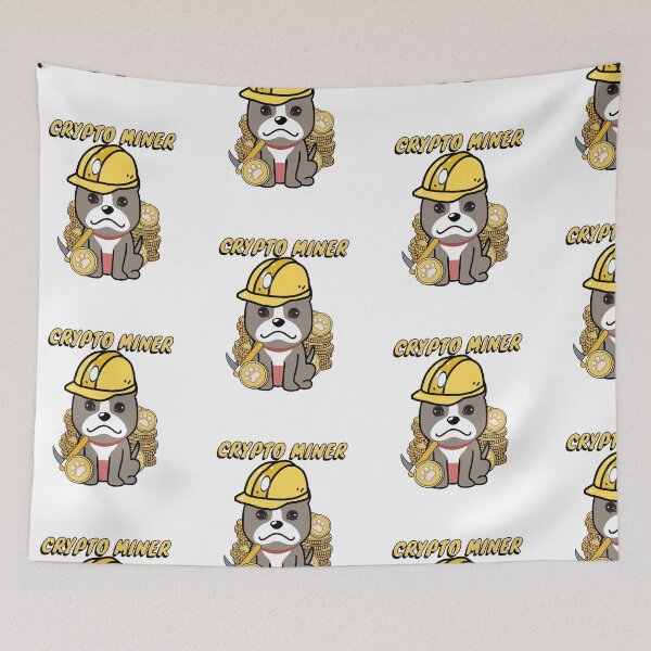 Item preview, Crypto Miner Grey Dog designed and sold by Pet Station.
