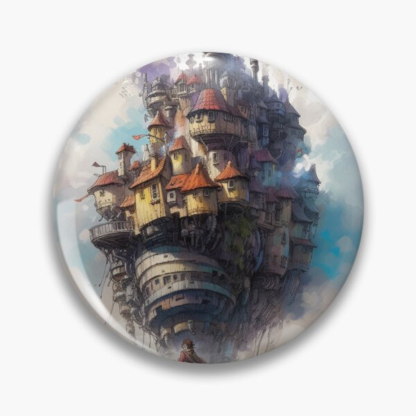 Item preview, A World of Magic: Howl's Moving Castle in Motion designed and sold by RobotBadGuy0.