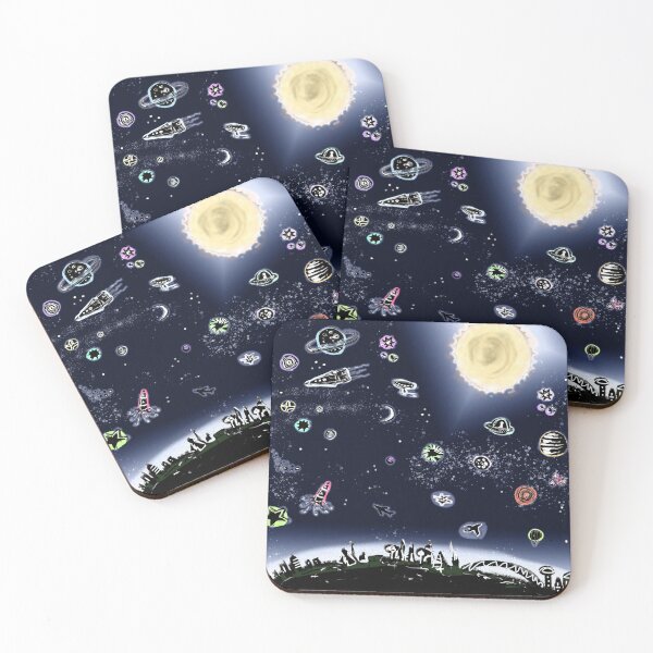 Item preview, To the Moon and Beyond designed and sold by jennyjeffries.