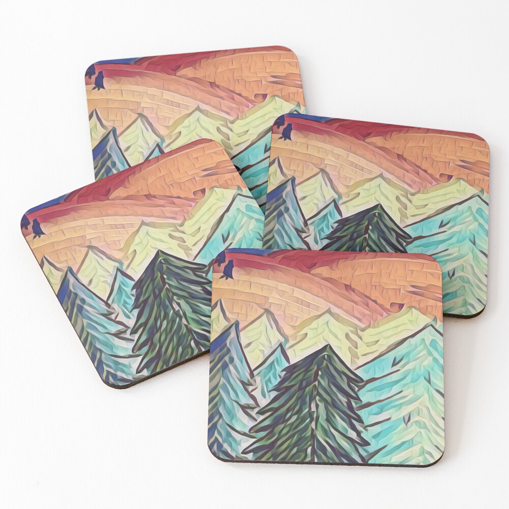 Item preview, Coasters (Set of 4) designed and sold by MADCATsDA.