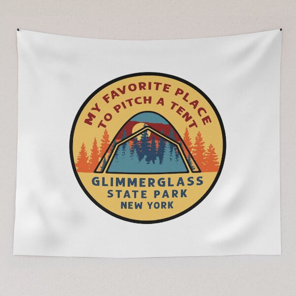 Item preview, Glimmerglass State Park New York Tent Patch designed and sold by VanyaKar.