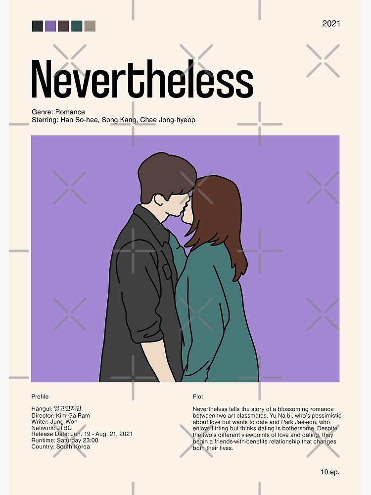 Disover Nevertheless (2021) Premium Matte Vertical Poster